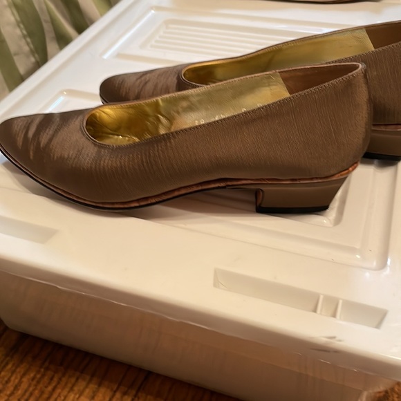 Pancaldi linen tan shoes - Picture 4 of 8